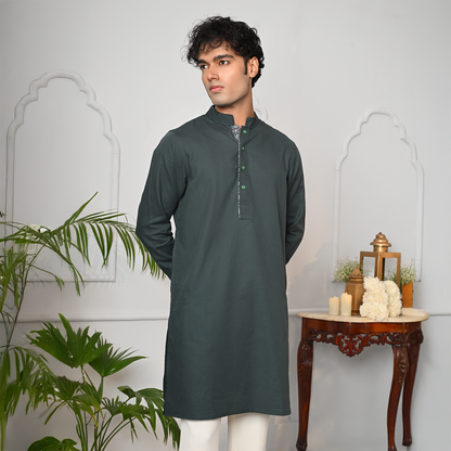 Sukoon    Panjabi  |  Bottle Green