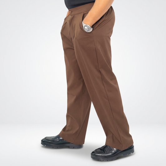 Structure Easy Pants | Coffee Bean