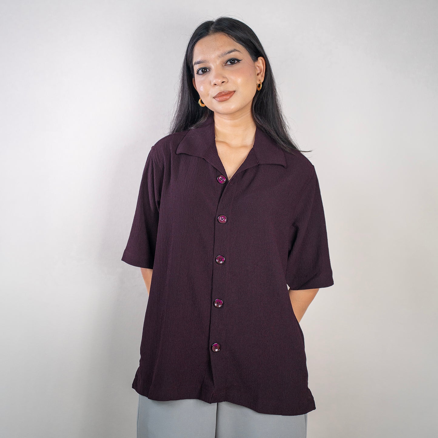 GB Signature Shirt । Crimson