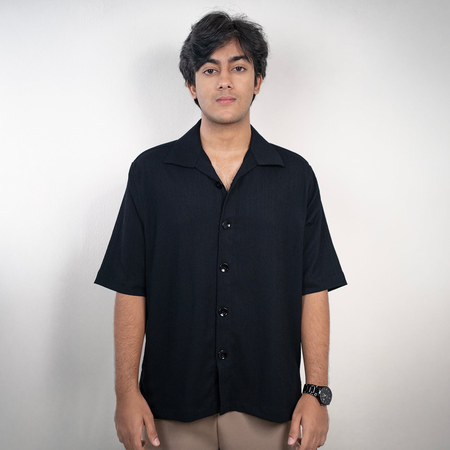 GB Signature Shirt । Graphite Black