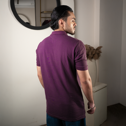 New Classic Polo   |    Grape
