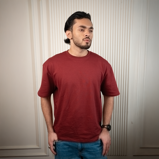 Butter Smooth Tee   Maroon