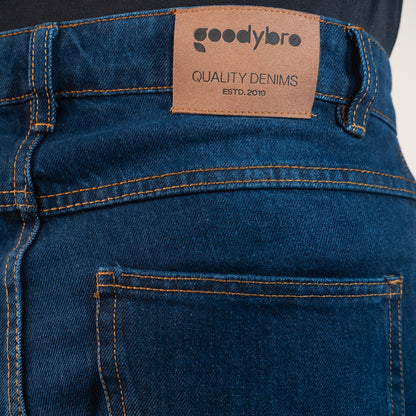 Wide Leg Denim Pant  |   Dark Navy