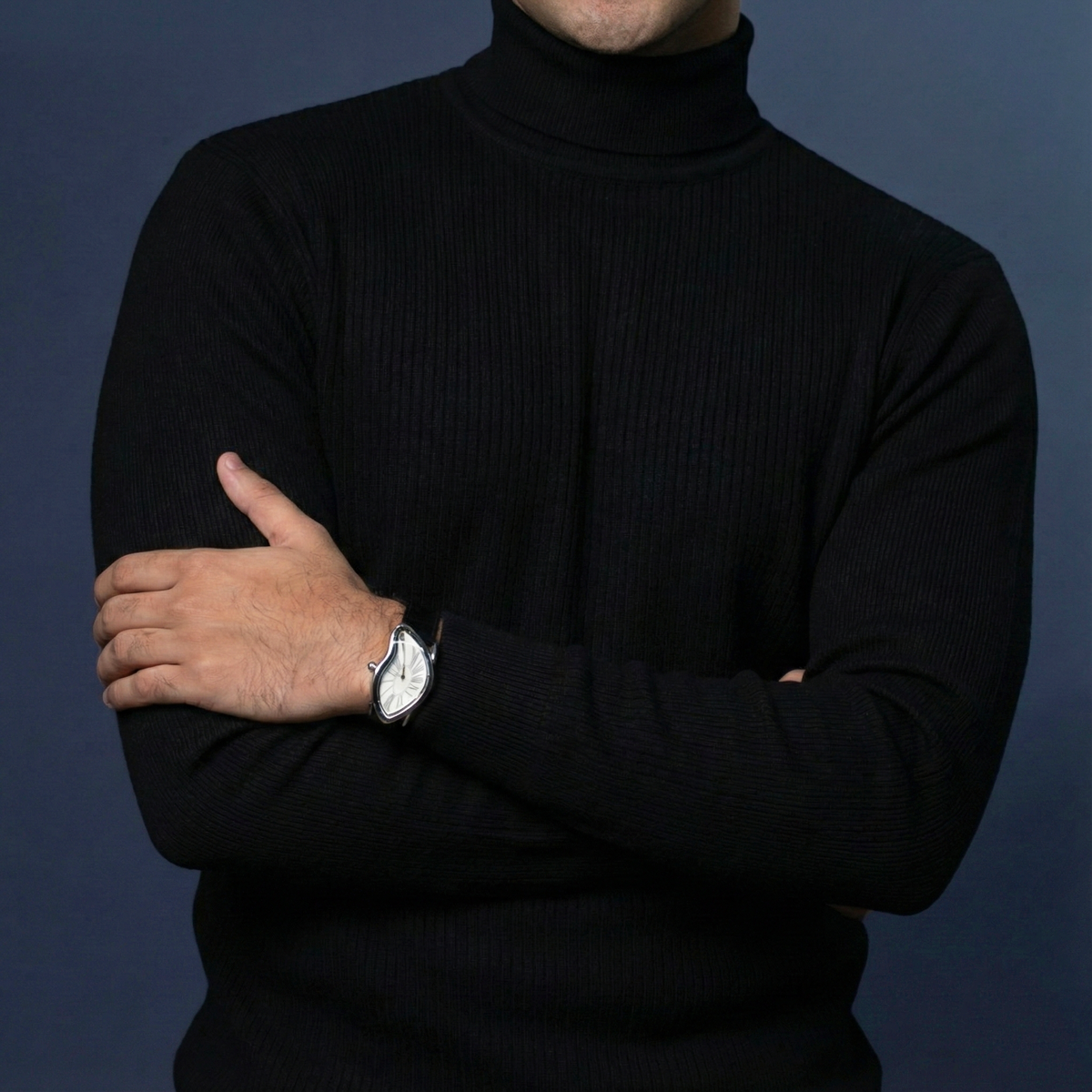 Turtle Neck     Black