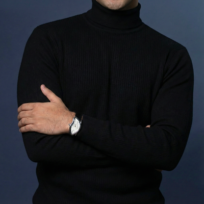 Turtle Neck     Black
