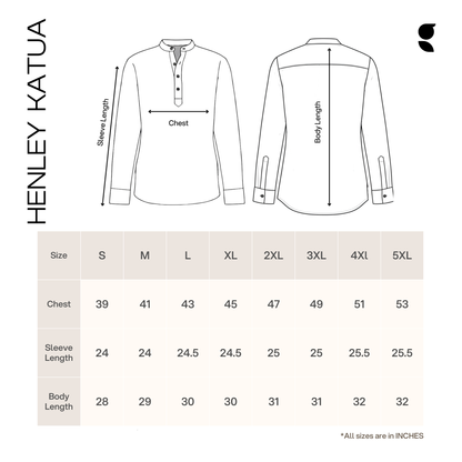 Henley Katua     Slate Charcoal