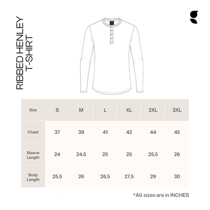 Classic Henley T-Shirt |  Black