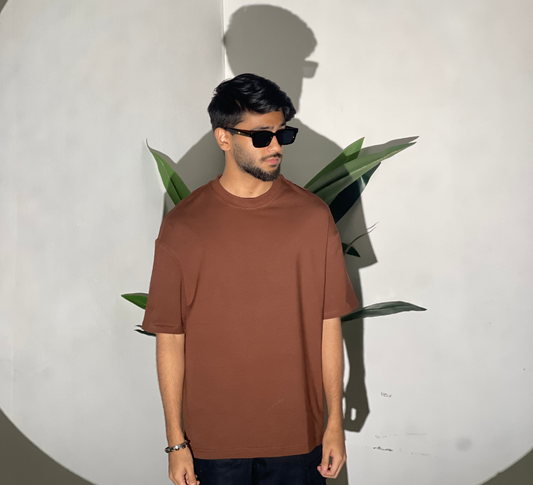 Drop Shoulder Mocha