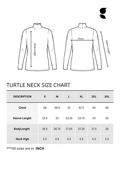 Turtle Neck Forest Green 2024