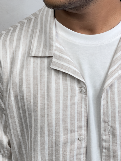 Cuban Collar Shirt | Coastal Drift