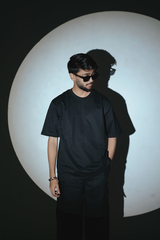 Butter Smooth Slide Tee | Mist Black