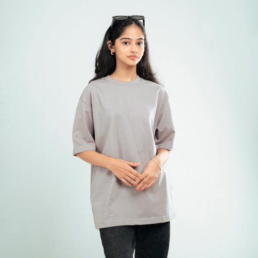 Butter Smooth Slide Tee | Fog Grey