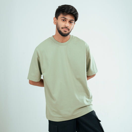 Butter Smooth Slide Tee | Pastel Olive