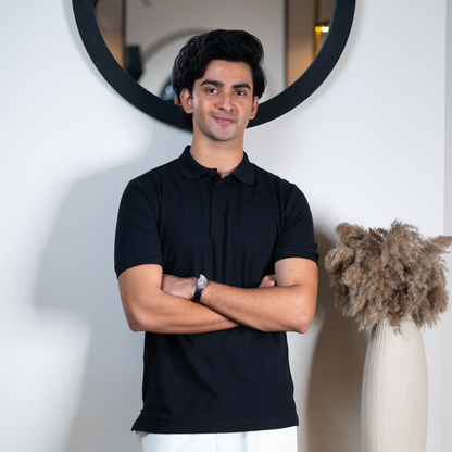 New Classic Polo     Black