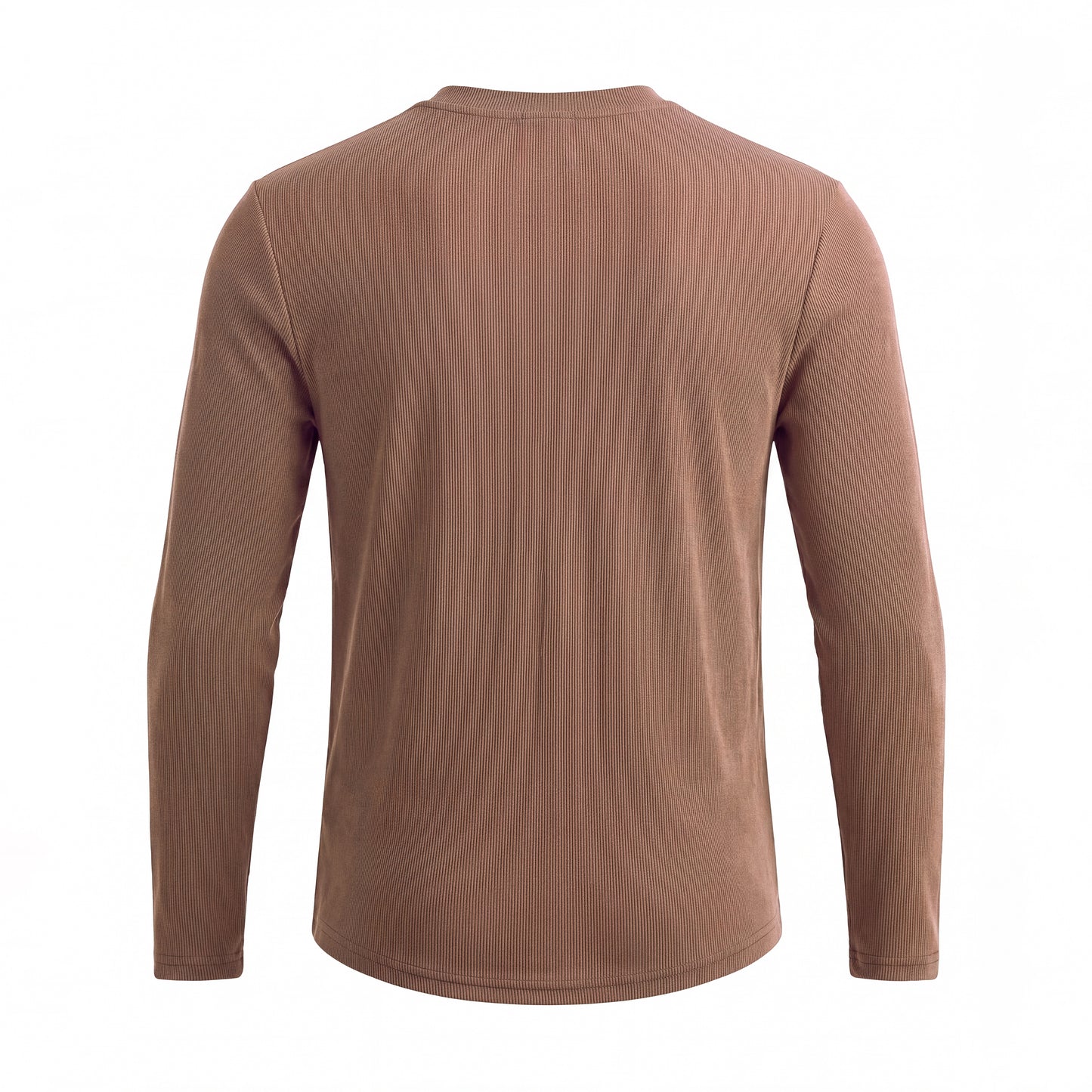 Classic Henley T-Shirt |  Brown