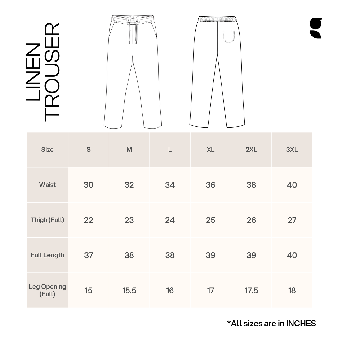 Summer Trouser   |   Olive