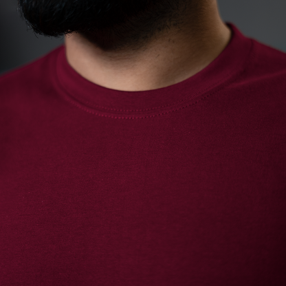 Round Neck Full Sleeve | Maroon