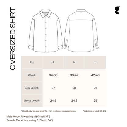 Oversized Shirt – Onyx