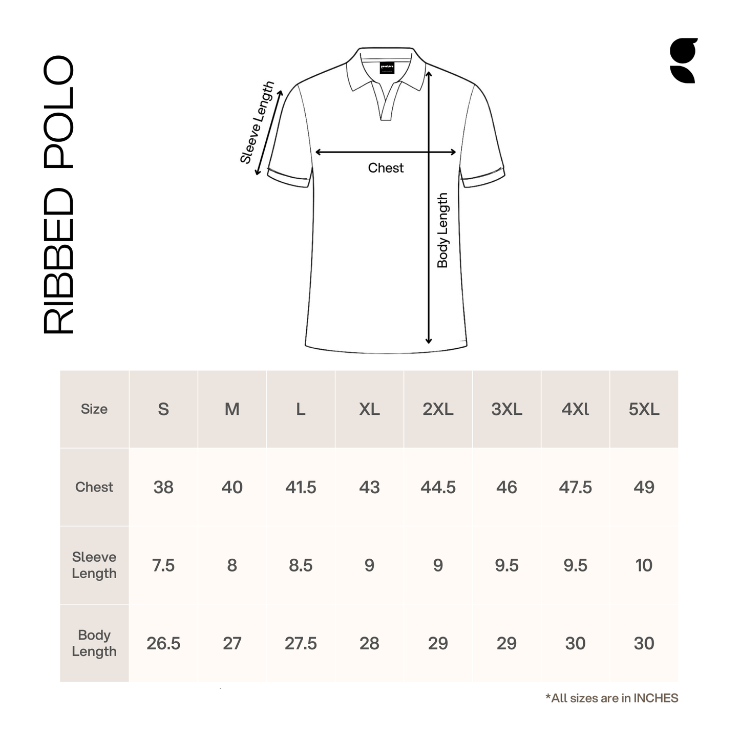 Ribbed Premium Polo     Pale Olive