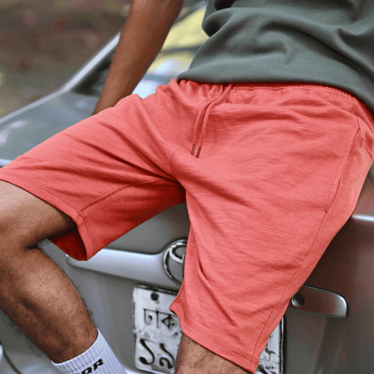 Sweatlock Premium Shorts | Coral Orange