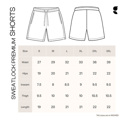Sweatlock Premium Shorts  Ash Grey