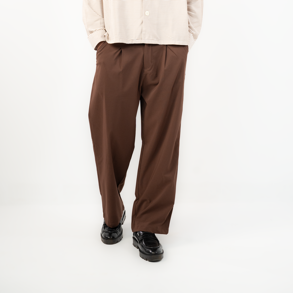 Structure Easy Pants | Coffee Bean