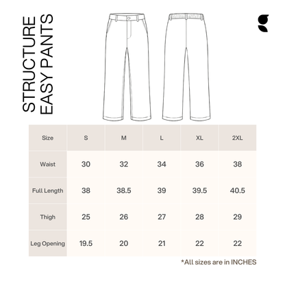 Structure Easy Pants | Ash Grey