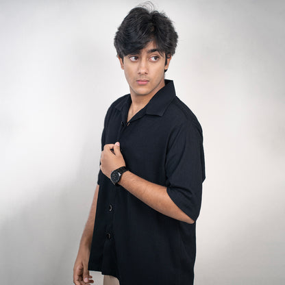GB Signature Shirt । Graphite Black