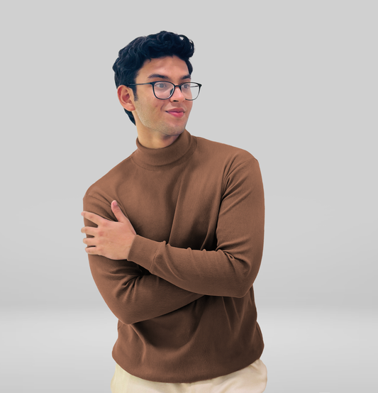 Turtle Neck Mocha 2025