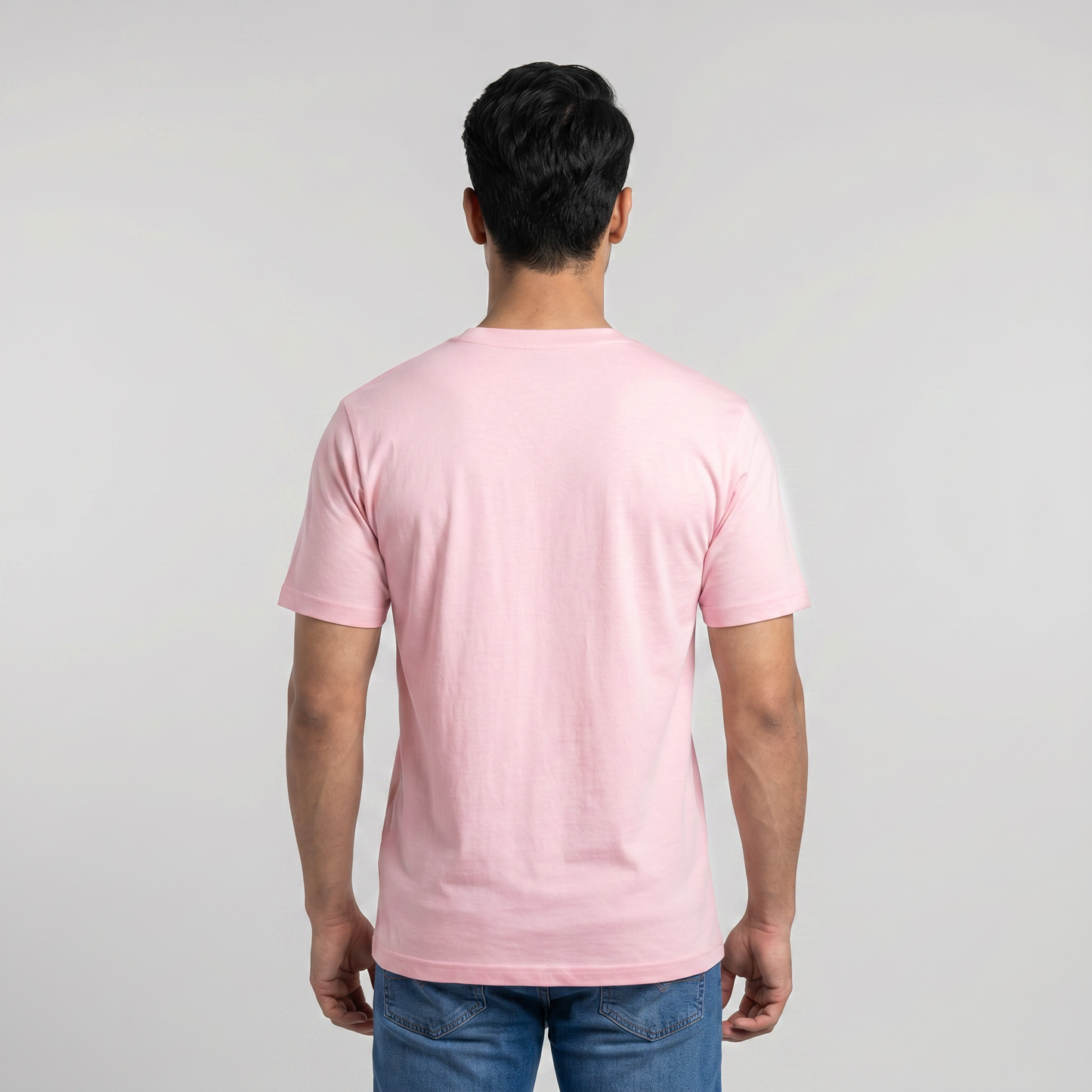 V Neck  |   Baby Pink