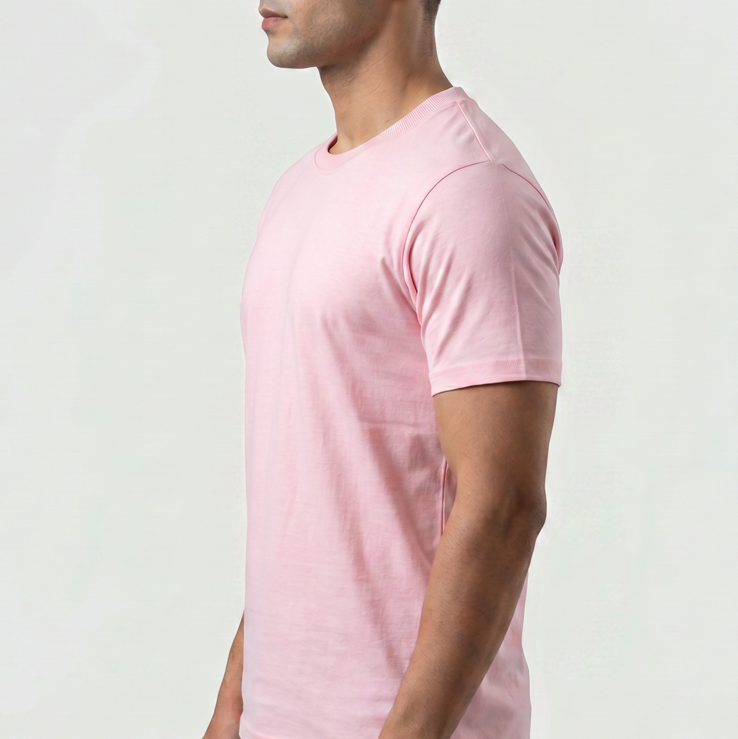 V Neck  |   Baby Pink