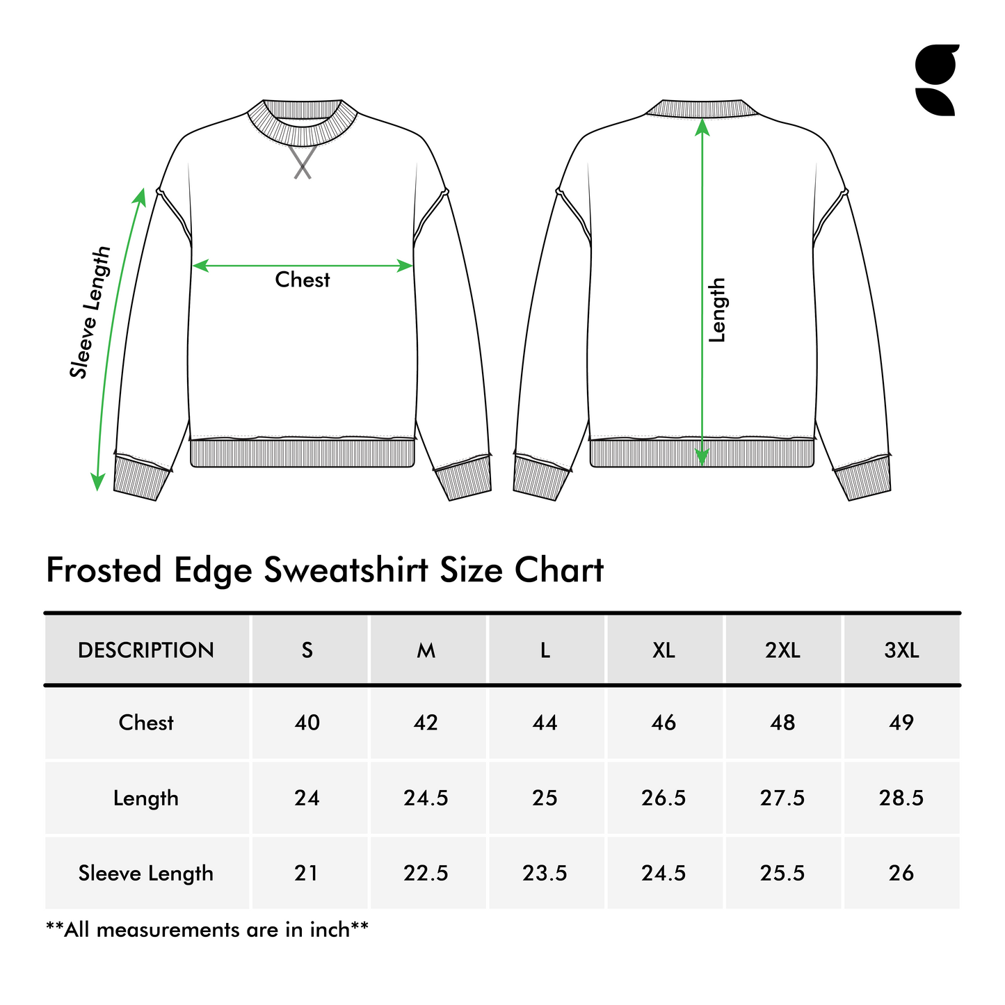 Open Edge Crewneck | Moss