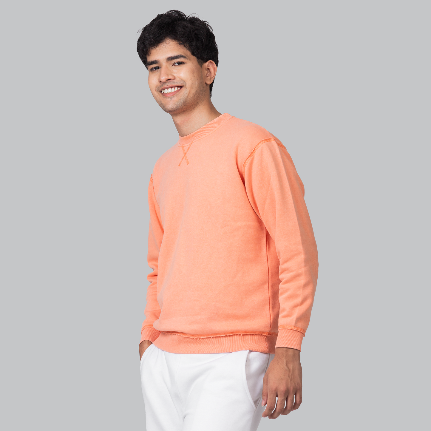 Open Edge Crewneck | Moss