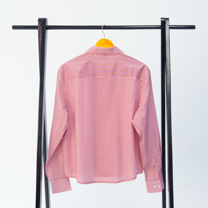 OOTD Boxy Fit Shirt । Red