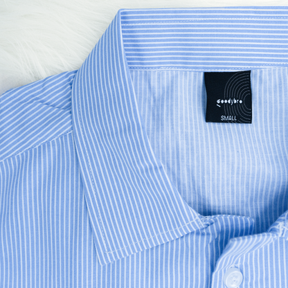 OOTD Boxy Fit Shirt । Blue