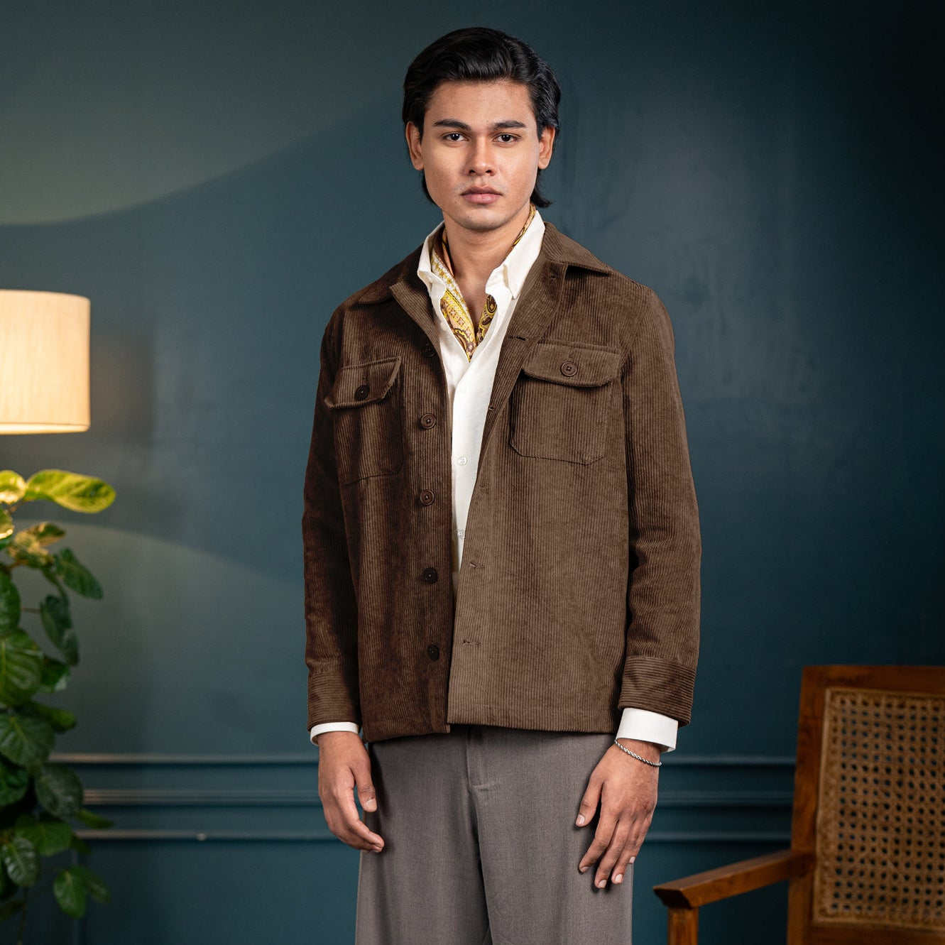 CORD Overshirt | Wood