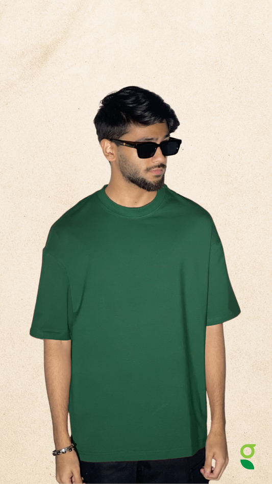 Drop Shoulder Green