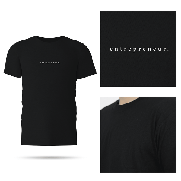 Statement T-shirt | Entrepreneur Black POD GoodyBro 