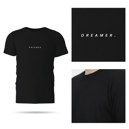 Statement T-shirt | Dreamer Black POD GoodyBro 