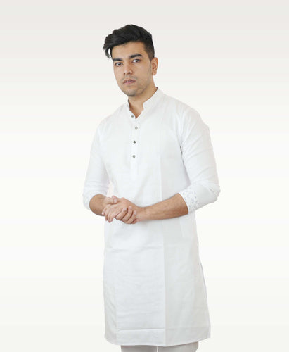 Panjabi | Pearl White