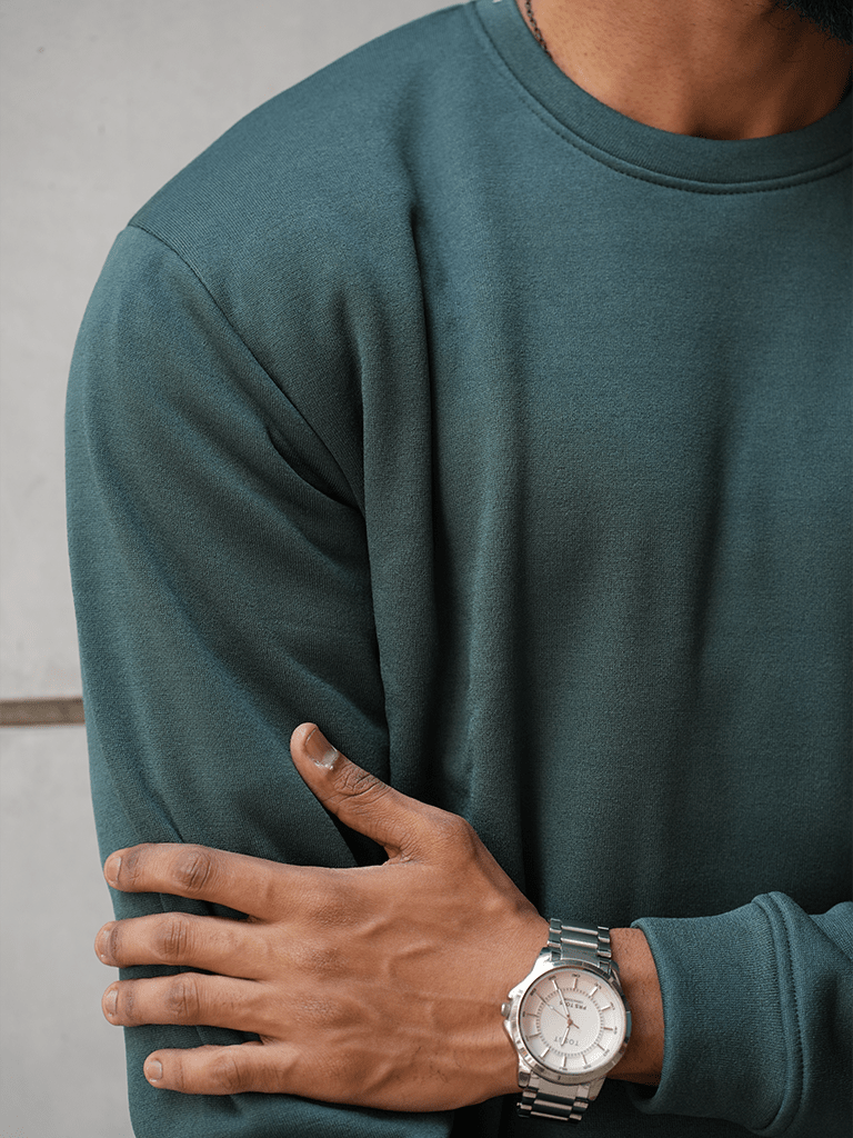 Forest Green Sweatshirt | Zulo Sweatshirt Zulo 