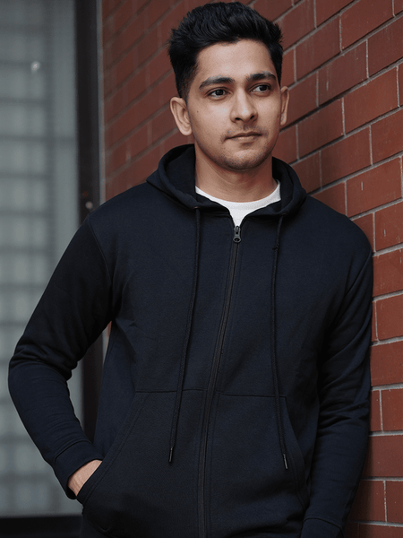 Zip Hoodie Black | Zulo Hoodie Zulo 
