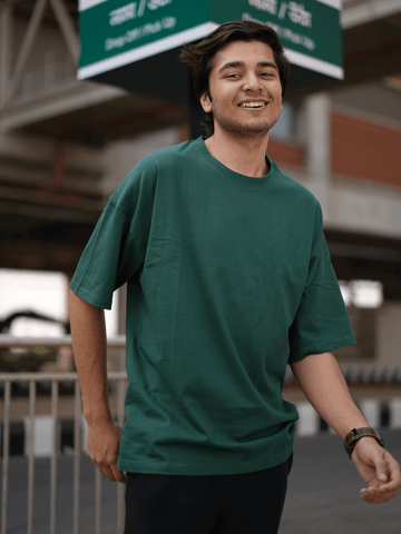 Drop Shoulder Forest Green Drop Shoulder GoodyBro 