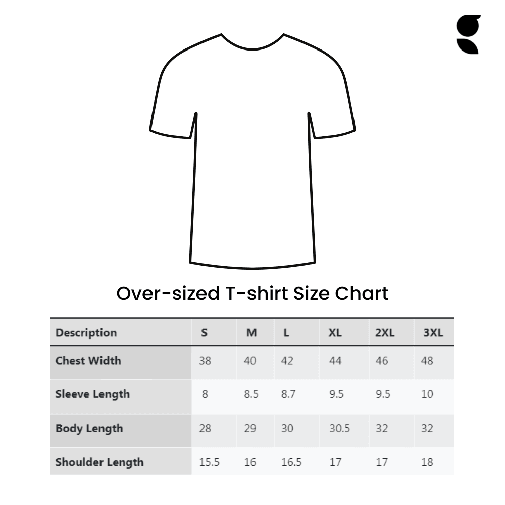 Flail Fit Half Sleeve T-Shirt | Black Over-sized T-shirt GoodyBro 