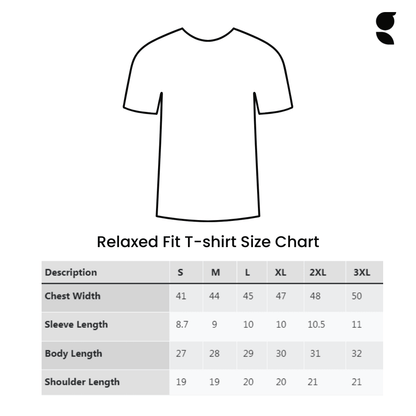 lax Fit Half Sleeve T-shirt | Turquoise Relaxed Fit GoodyBro 