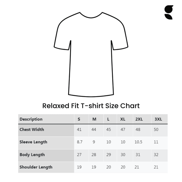 lax Fit Half Sleeve T-shirt | Black Relaxed Fit GoodyBro 
