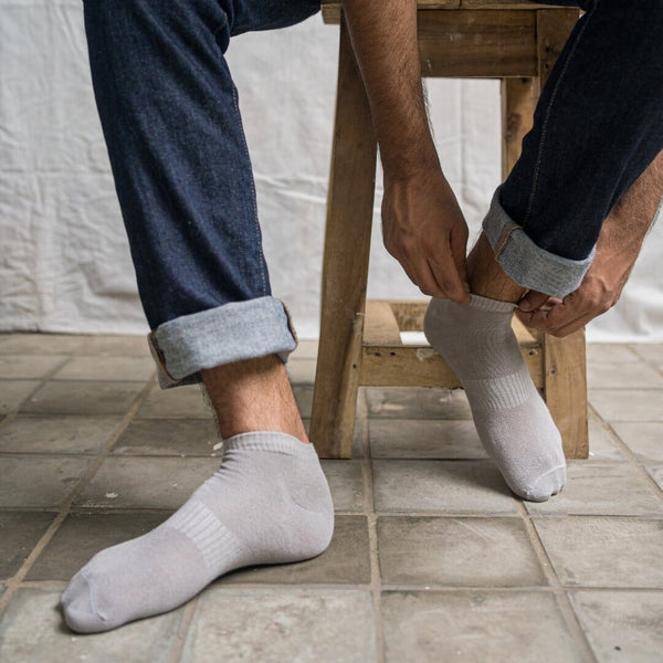 Goody Socks Ash Melange Low Cut Socks GoodyBro 