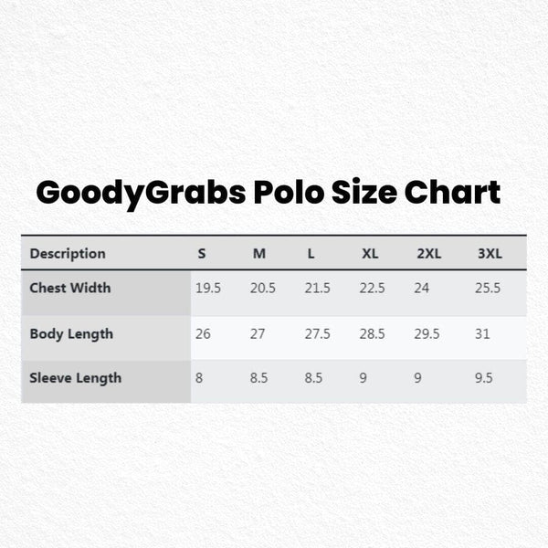 GoodyGrabs Polo Navy Grabs GoodyBro 
