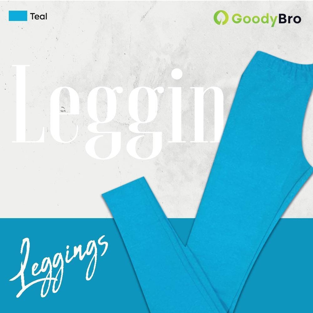 Leggings Teal Legging GoodyBro 