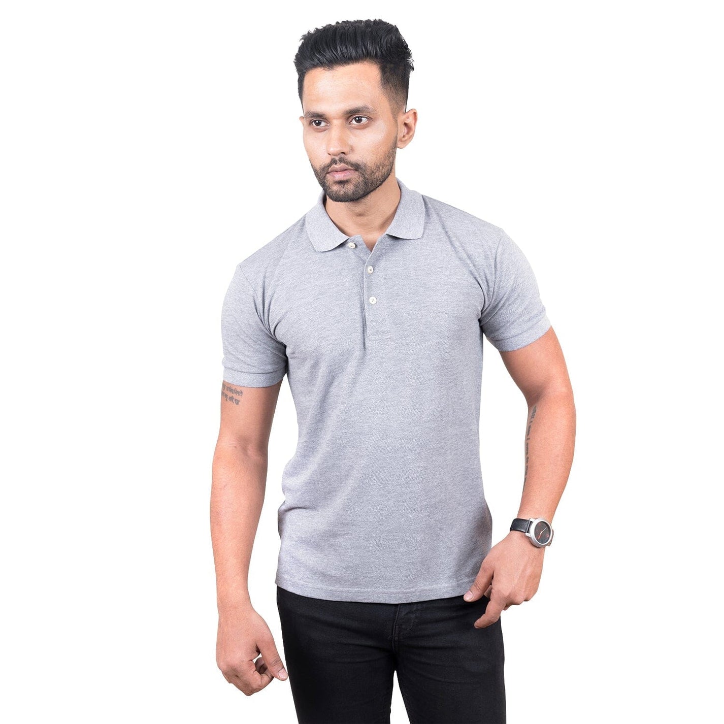 Solid Polo | Grey – GoodyBro